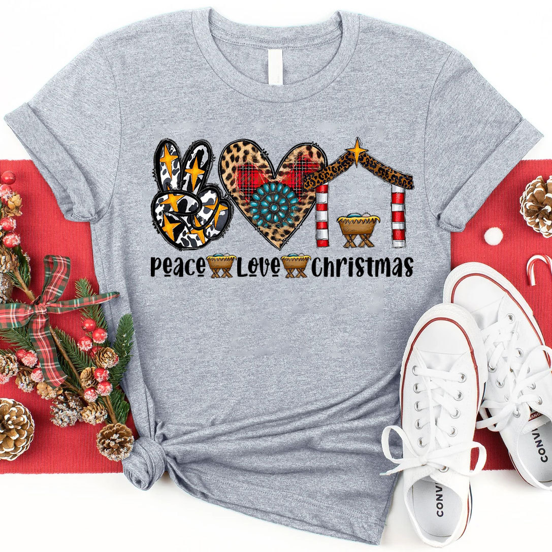Peace And Love Christian T-Shirt