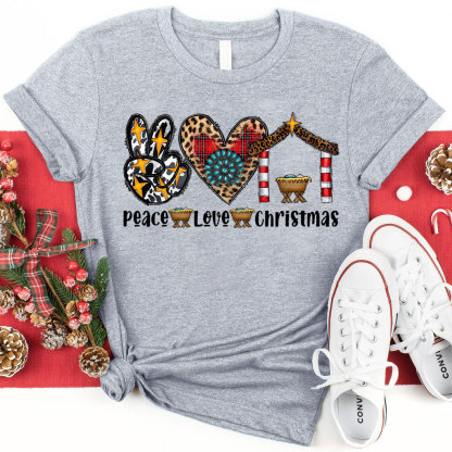 Peace And Love Christian T-Shirt