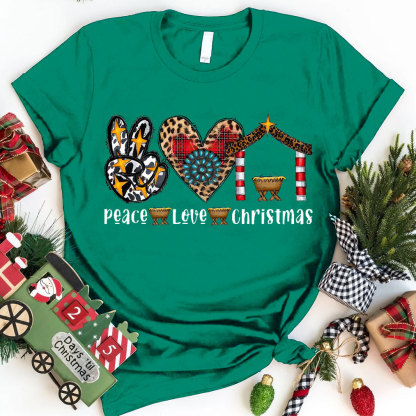 Peace And Love Christian T-Shirt