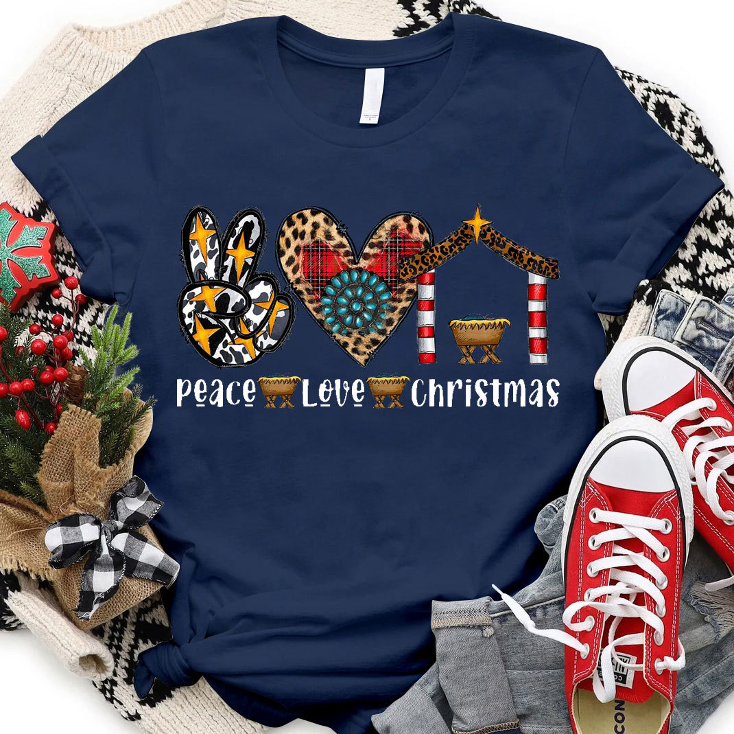 Peace And Love Christian T-Shirt