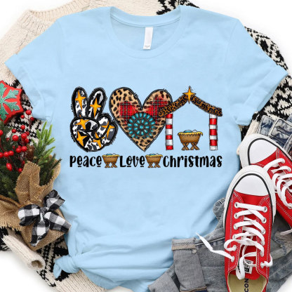 Peace And Love Christian T-Shirt