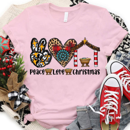 Peace And Love Christian T-Shirt