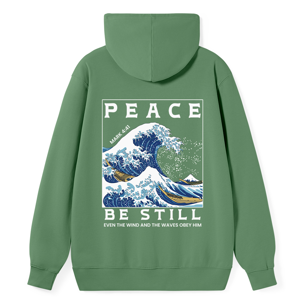 Peace Be Still Christian Classic Hoodie