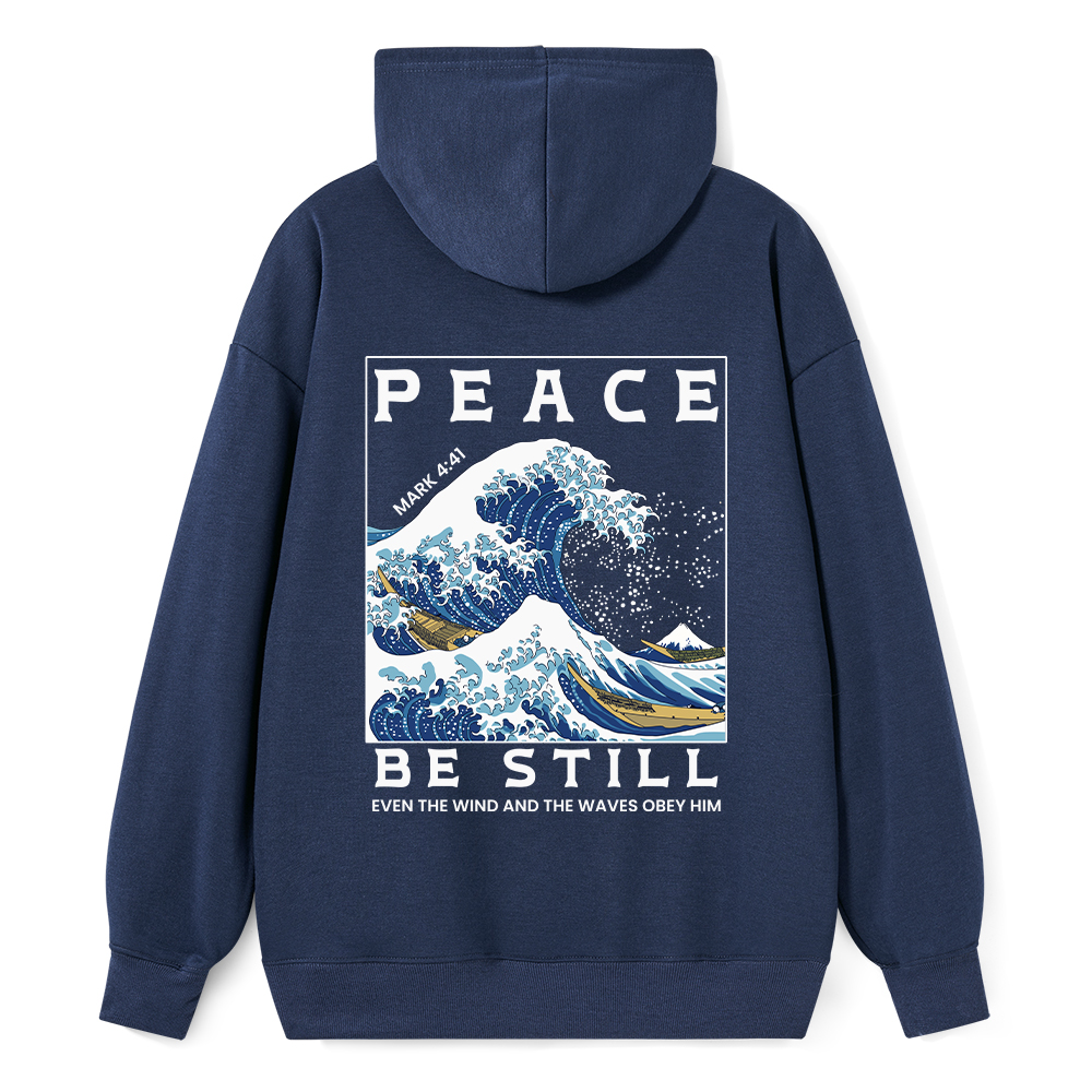 Peace Be Still Christian Classic Hoodie
