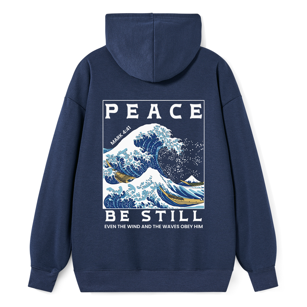 Peace Be Still Christian Classic Hoodie