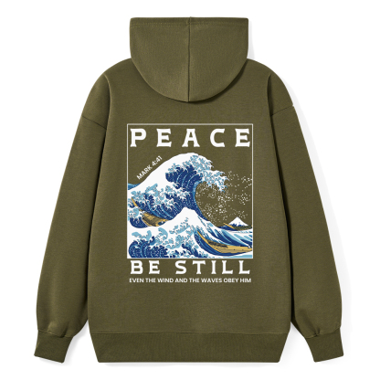 Peace Be Still Christian Classic Hoodie