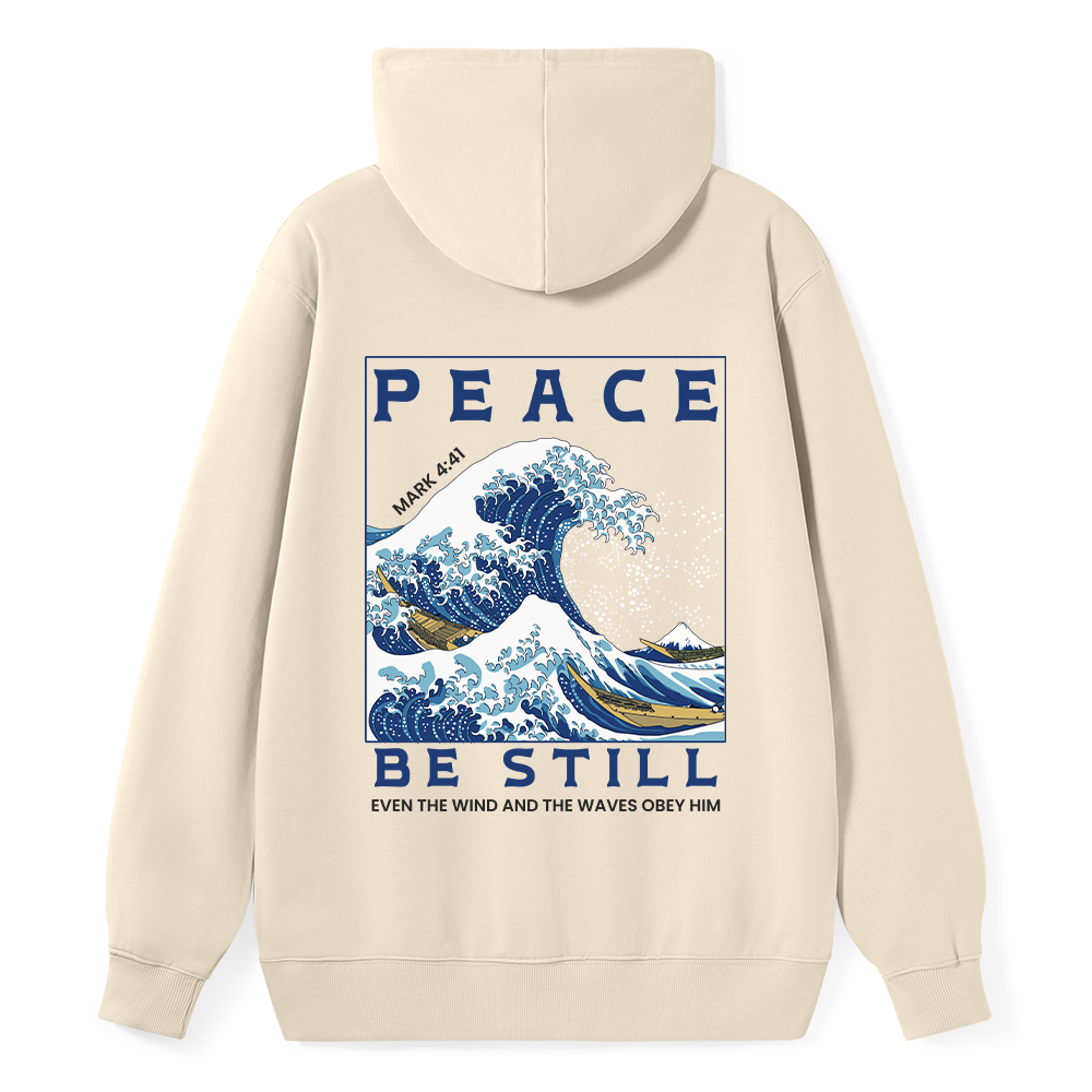 Peace Be Still Christian Classic Hoodie