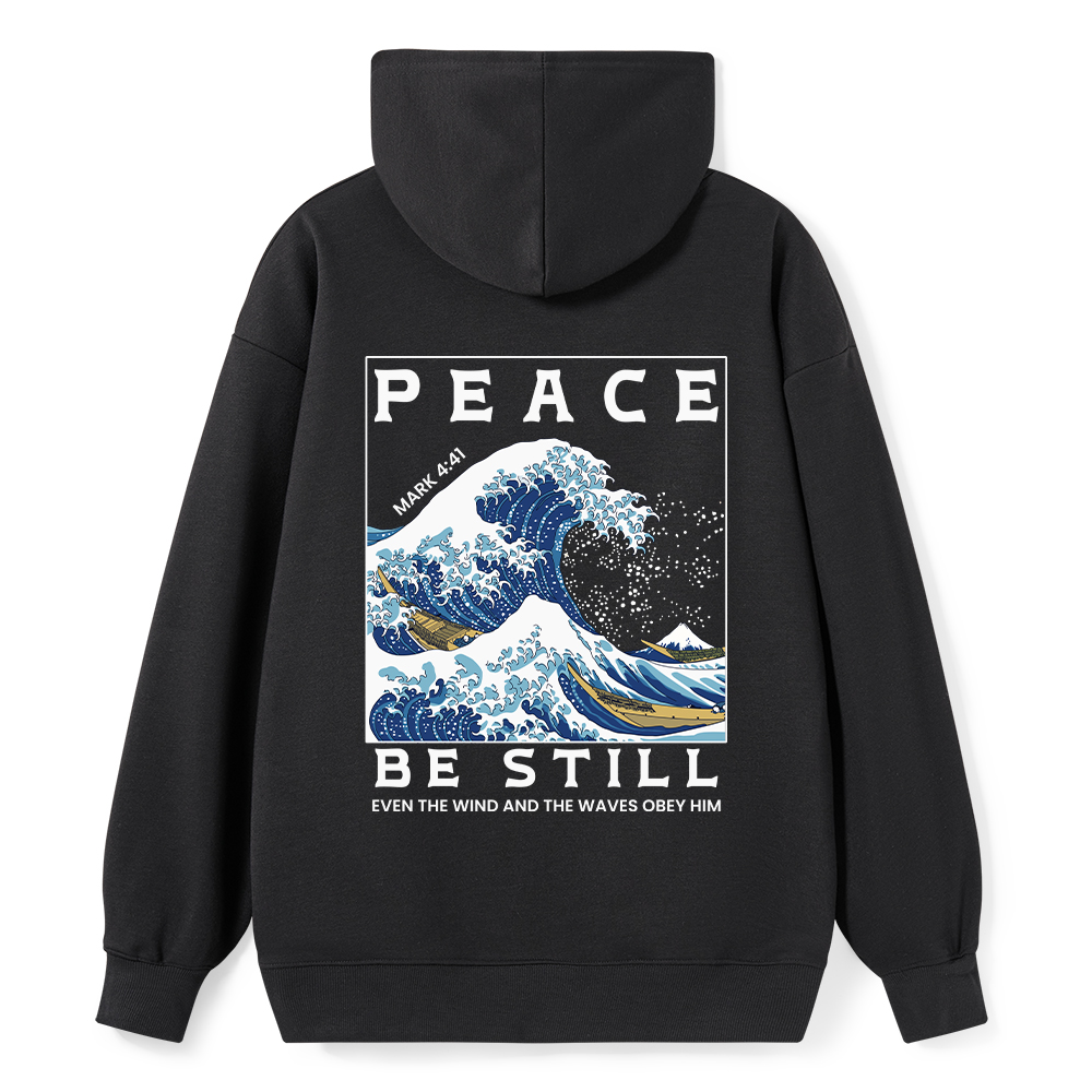 Peace Be Still Christian Classic Hoodie