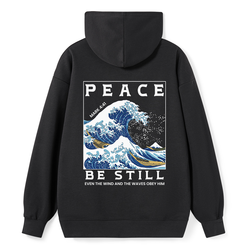 Peace Be Still Christian Classic Hoodie