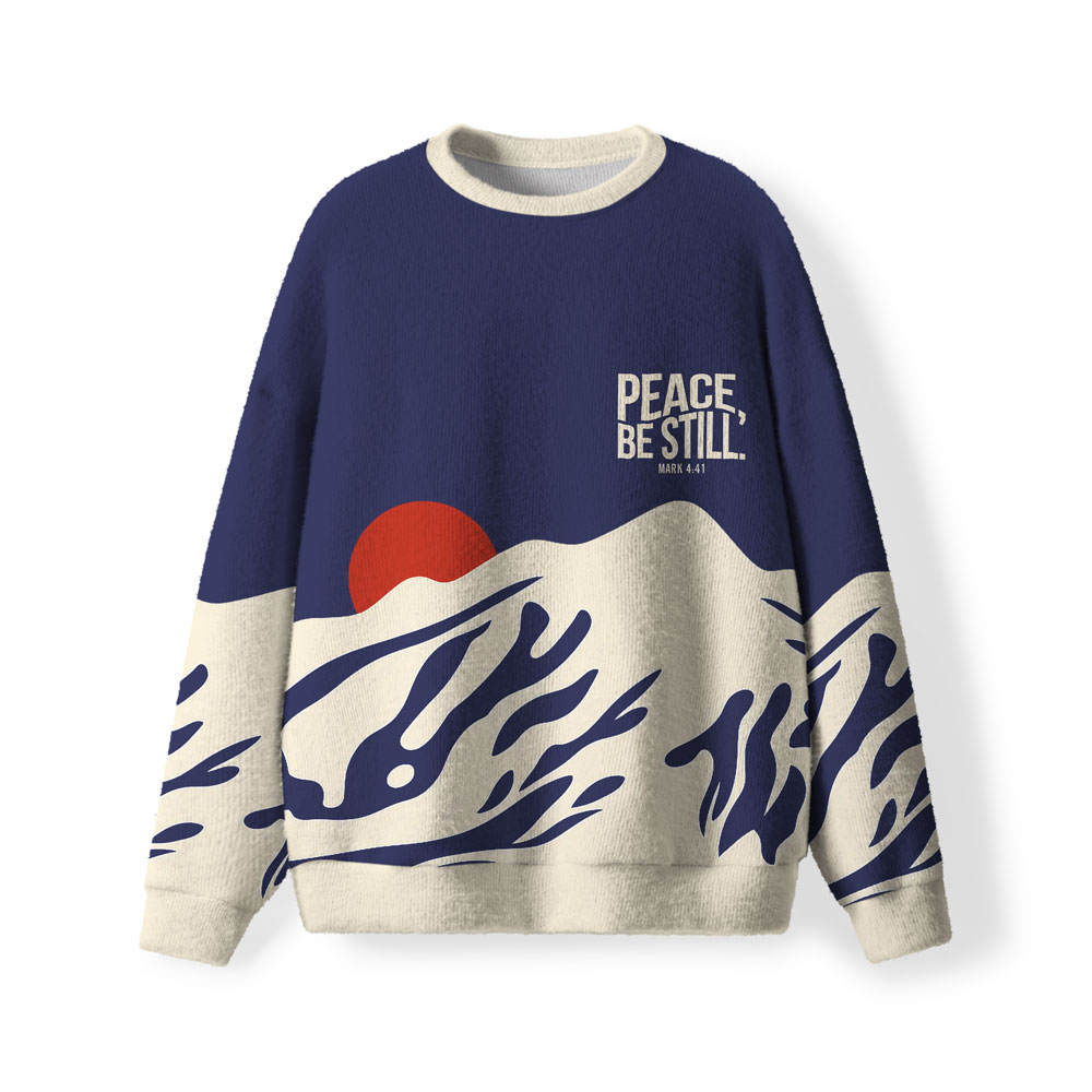 Peace Be Still Christian Lightweight Sweater