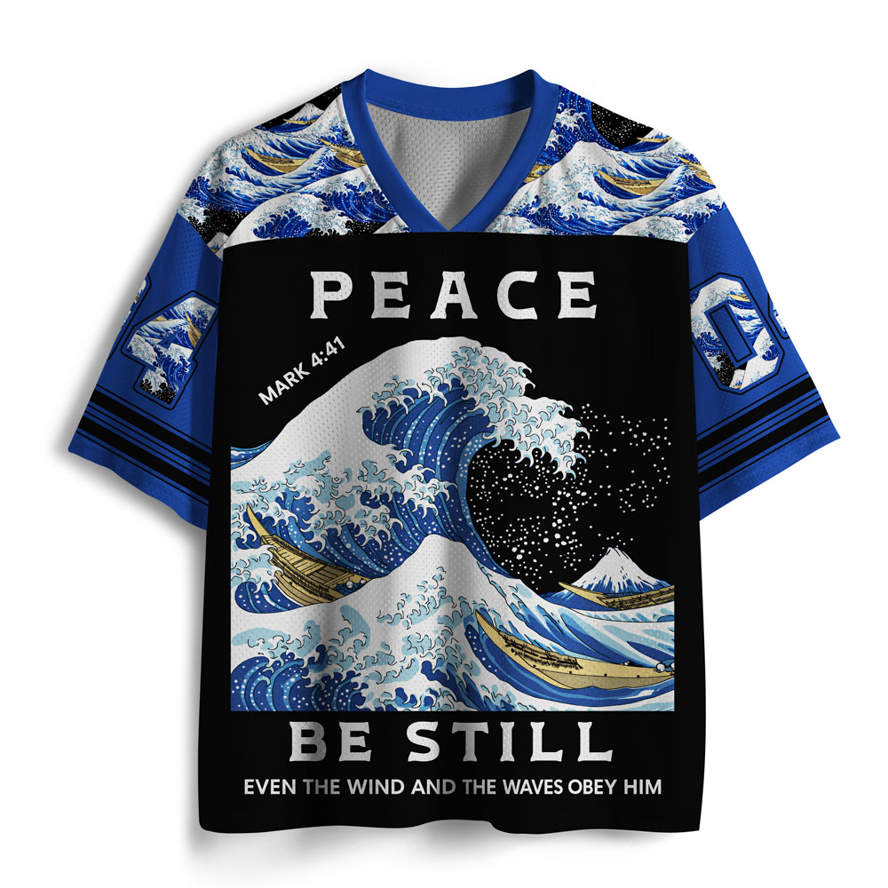 Peace Be Still Christian Mesh Jersey