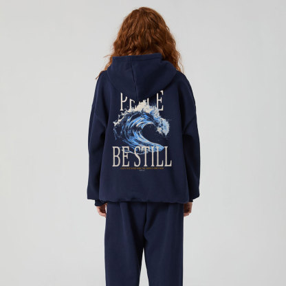 Peace Be Strill Christian Premium Fleece Hoodie Set