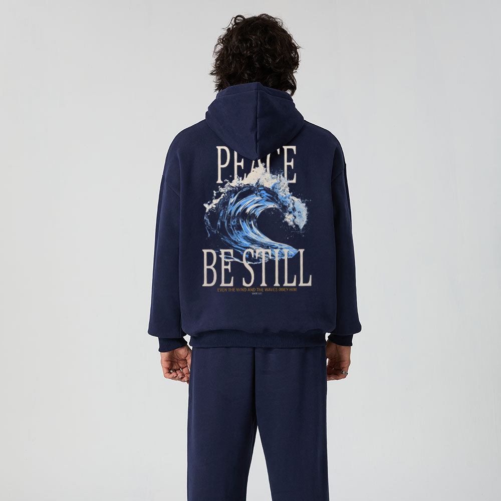 Peace Be Strill Christian Premium Fleece Hoodie Set