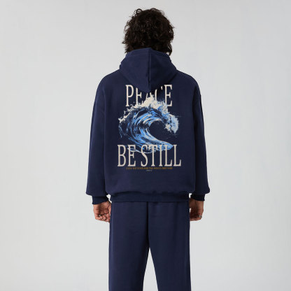 Peace Be Strill Christian Premium Fleece Hoodie Set