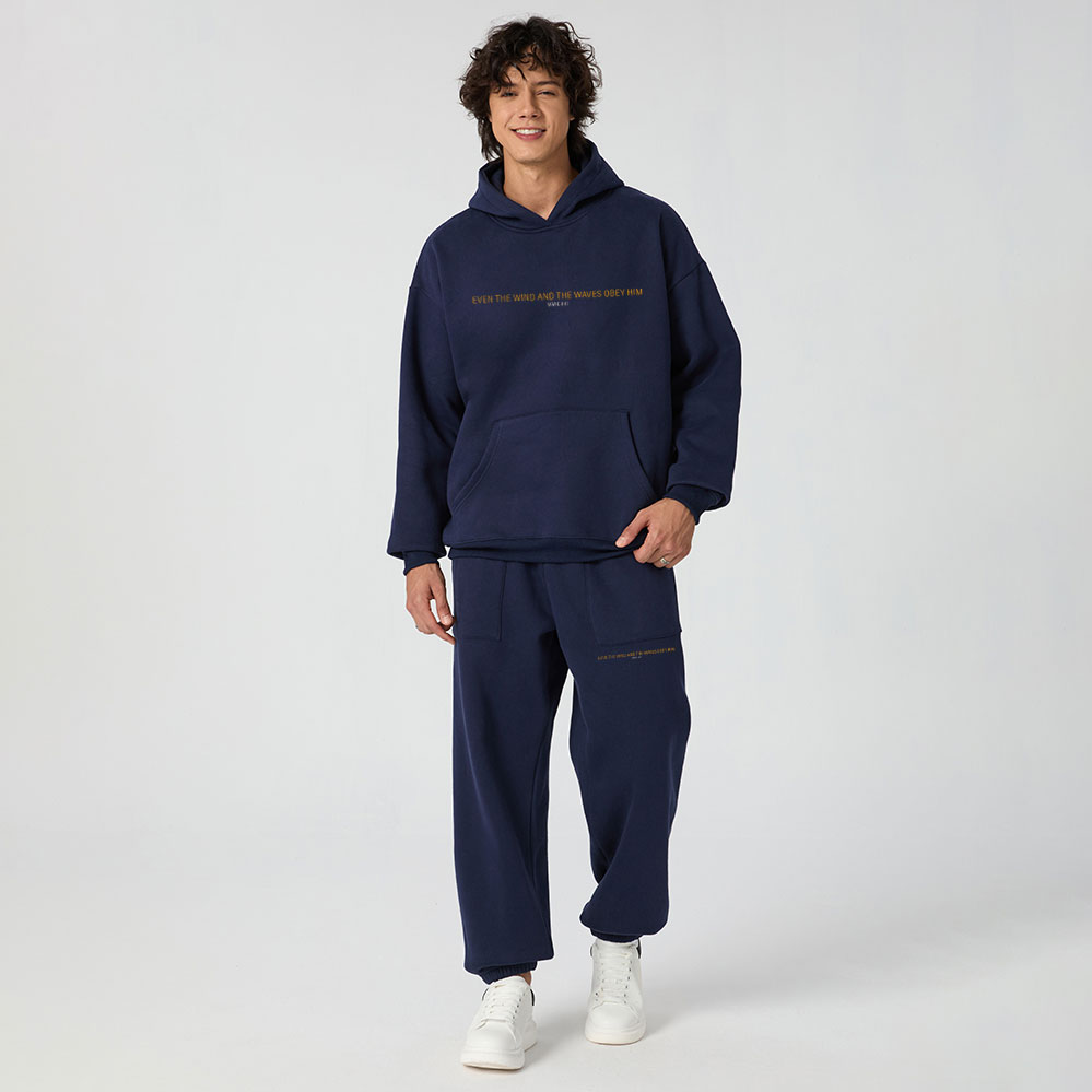 Peace Be Strill Christian Premium Fleece Hoodie Set
