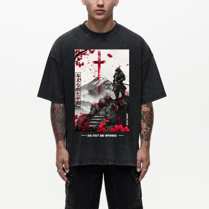 Peace Chirstian Washed T-Shirt