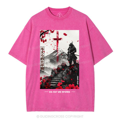 Peace Chirstian Washed T-Shirt