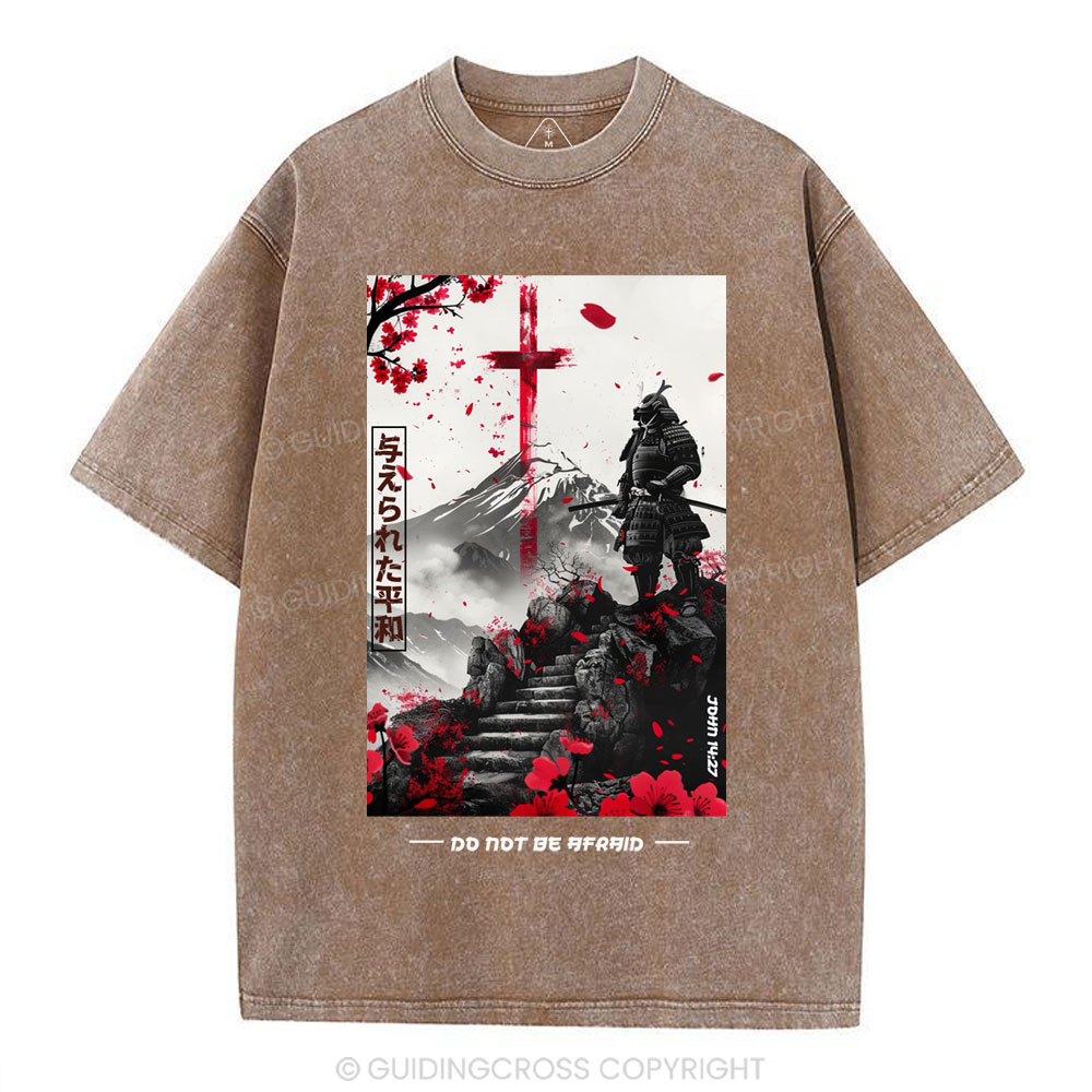 Peace Chirstian Washed T-Shirt