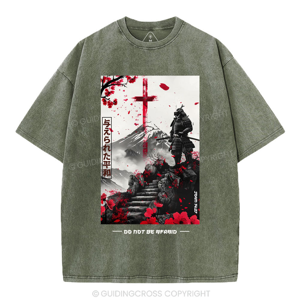 Peace Chirstian Washed T-Shirt