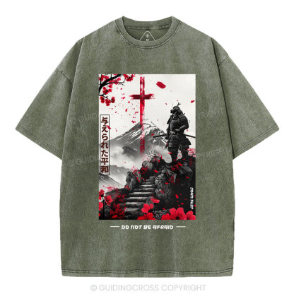 Peace Chirstian Washed T-Shirt