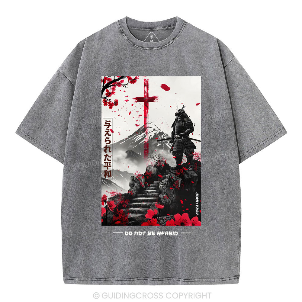 Peace Chirstian Washed T-Shirt
