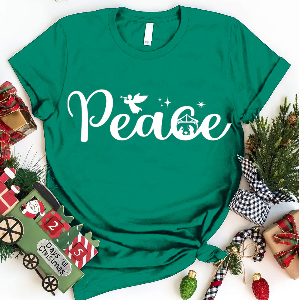 Peace Christian Christmas T-Shirt