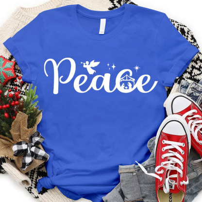 Peace Christian Christmas T-Shirt