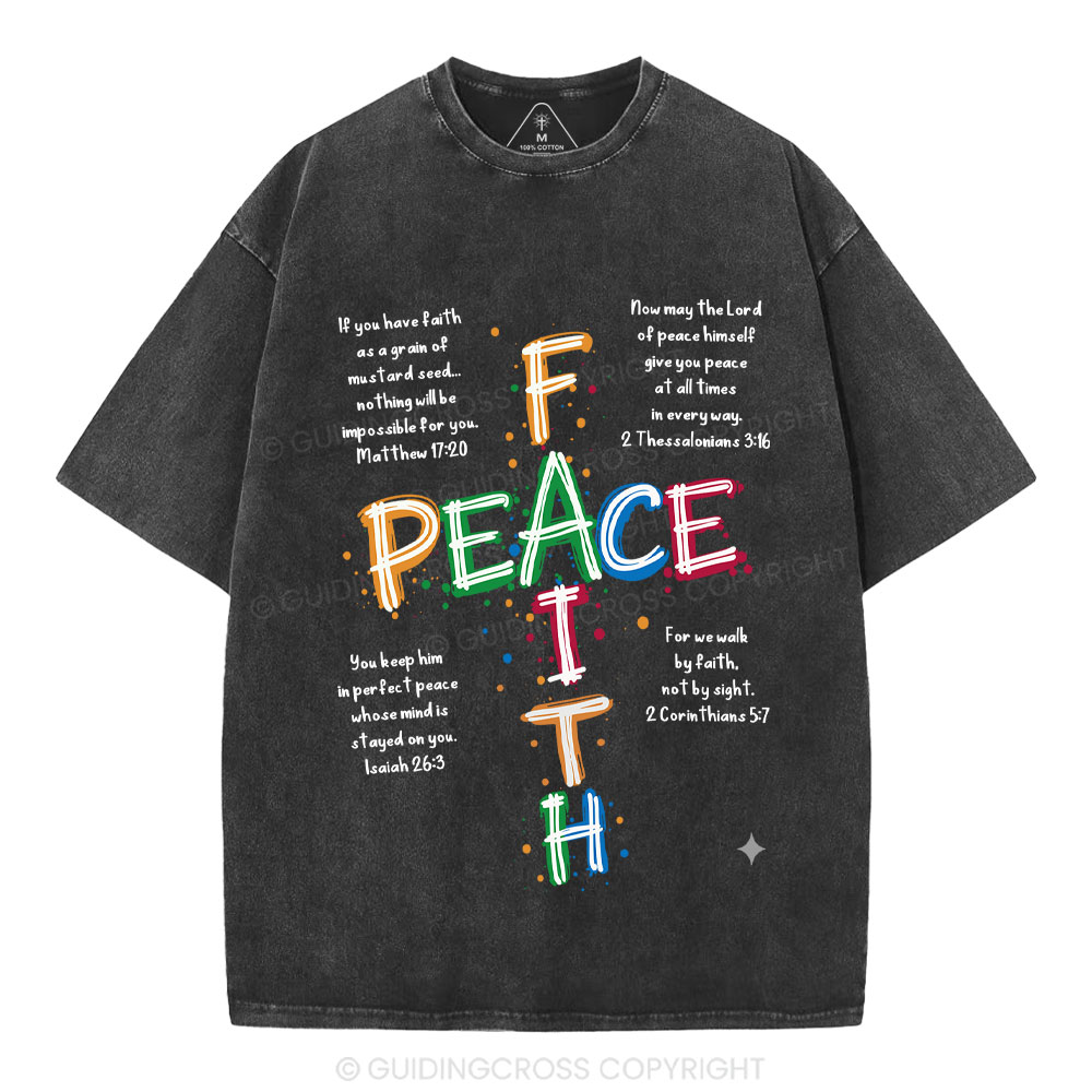 New-Sample Christian Washed T-Shirt Sale - GuidingCross