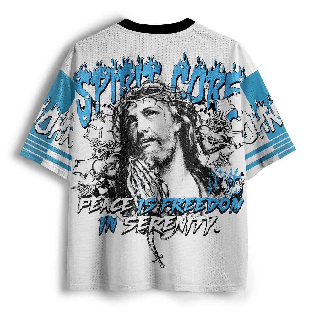 Peace Is Freedom Christian Mesh Jersey