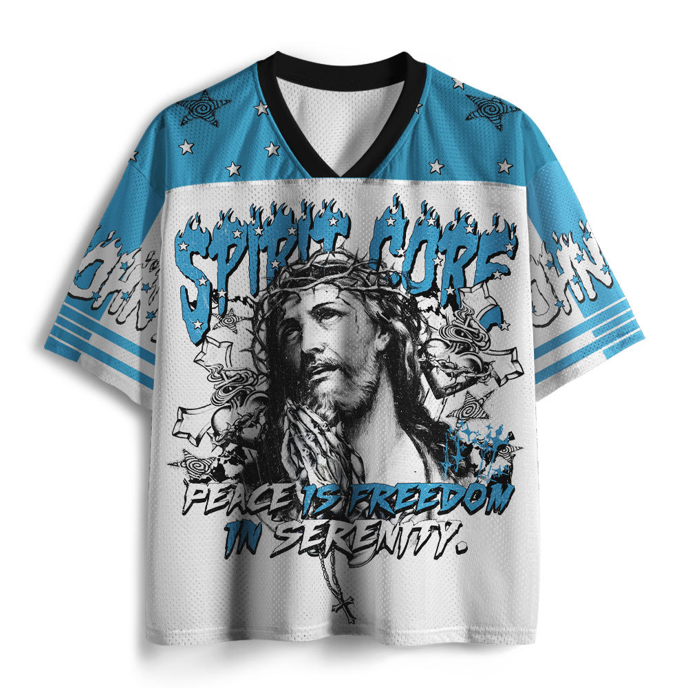 Peace Is Freedom Christian Mesh Jersey