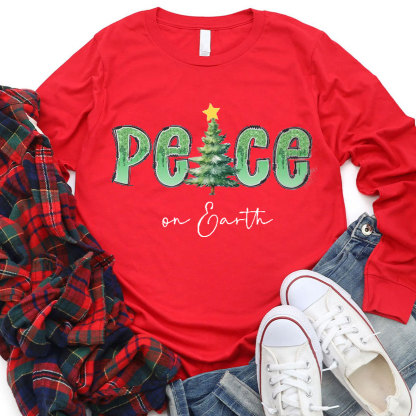 Peace On Earth Christian T-Shirt
