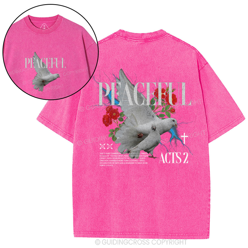 Peaceful Christian Washed T-Shirt