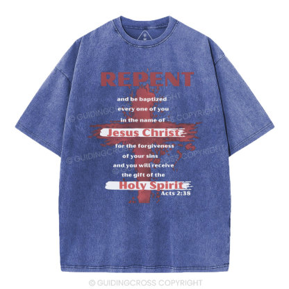 Pepent Christian Washed T-Shirt