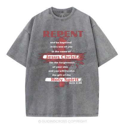 Pepent Christian Washed T-Shirt