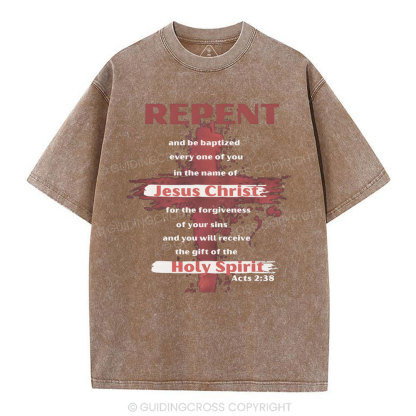 Pepent Christian Washed T-Shirt