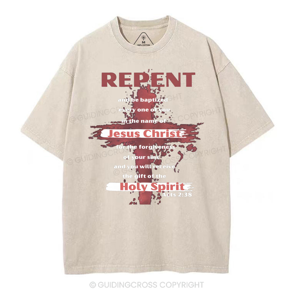 Pepent Christian Washed T-Shirt