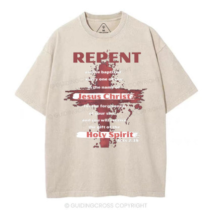 Pepent Christian Washed T-Shirt