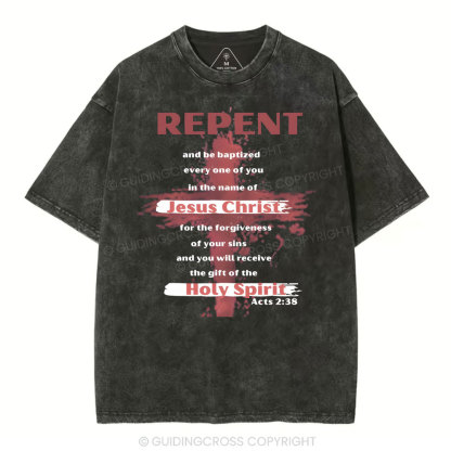 Pepent Christian Washed T-Shirt