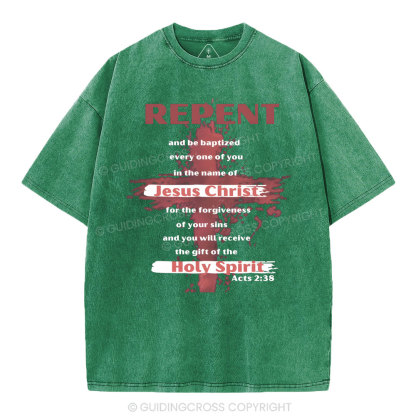 Pepent Christian Washed T-Shirt