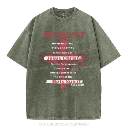 Pepent Christian Washed T-Shirt