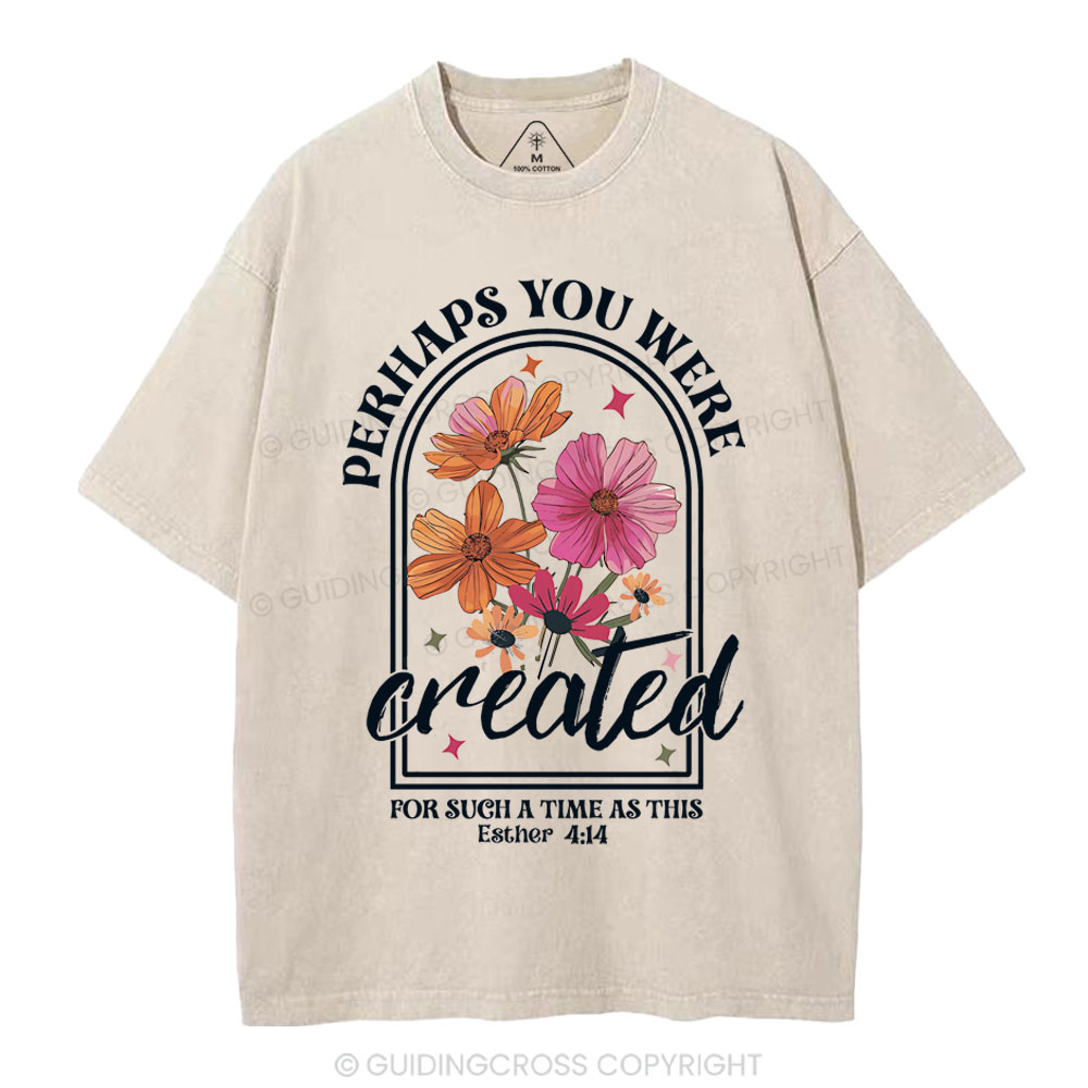 Perhaps You Wear Created Christian Washed T-Shirt
