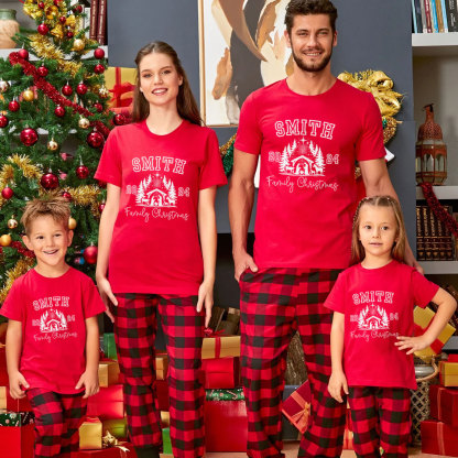 Personalized 2024 Christmas Family Matching Shirts