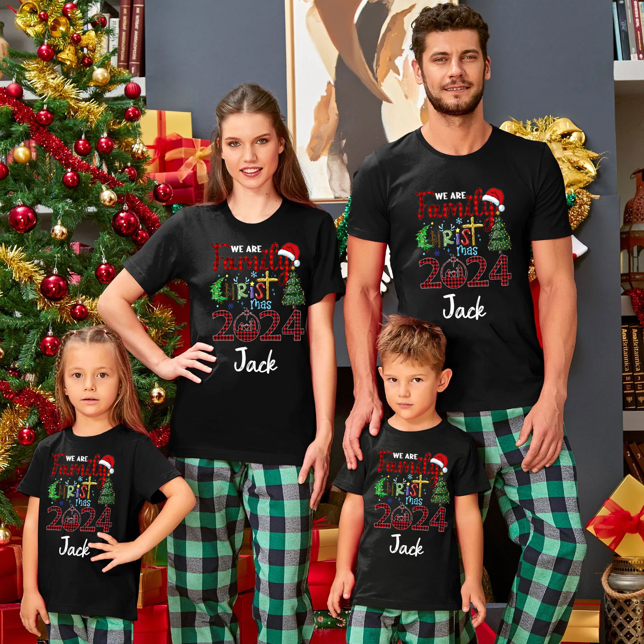 Personalized Christmas Family Matching Shirts
