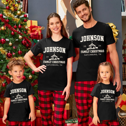 Personalized Christmas Family Matching Shirts