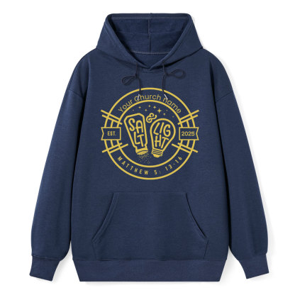 Personalized Church Name And Year Salt & Light Matthew 5:13 Christian Hoodie