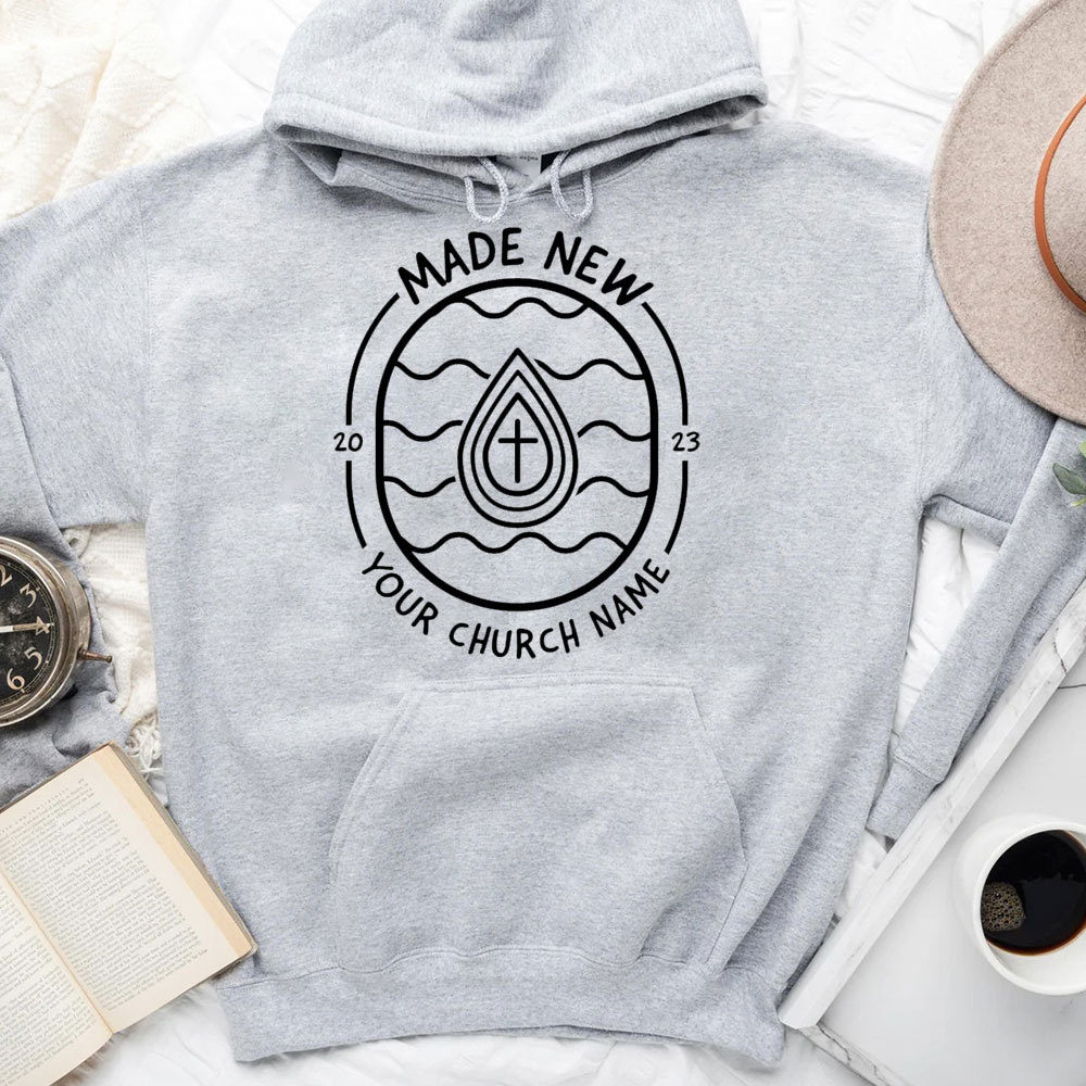Personalized Church Name And Year Made New Christian Hoodie