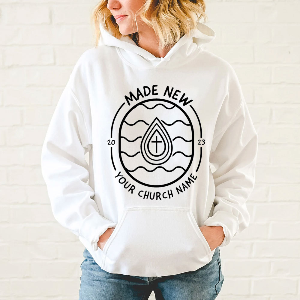 Personalized Church Name And Year Made New Christian Hoodie