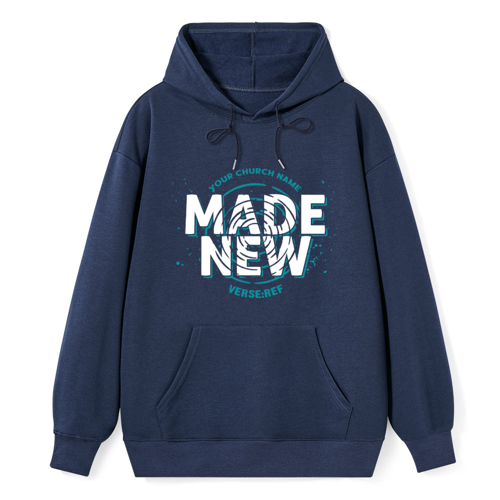 Personalized Church Name Made New Christian Hoodie Sale - GuidingCross