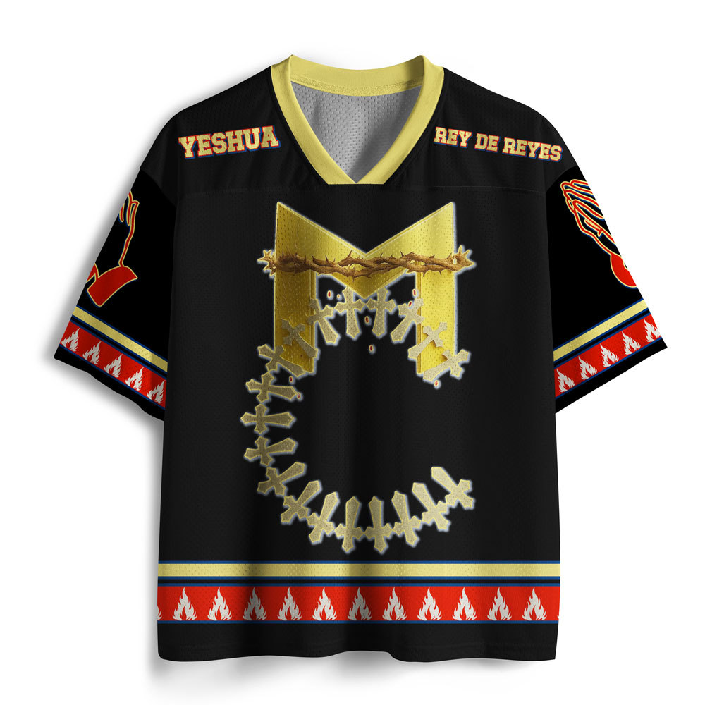 Personalized Crown of Thorns Christian Mesh Jersey