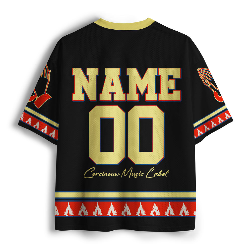 Personalized Crown of Thorns Christian Mesh Jersey